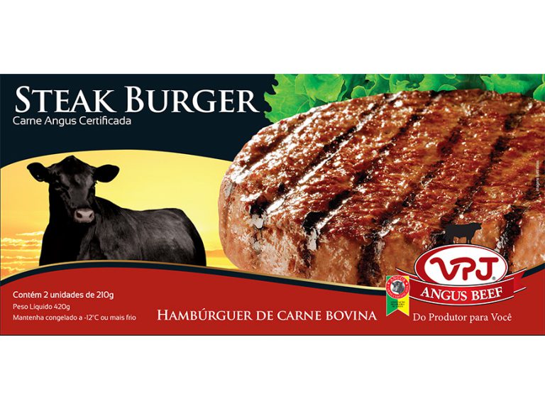 Steak Burger Carne Angus Certificada